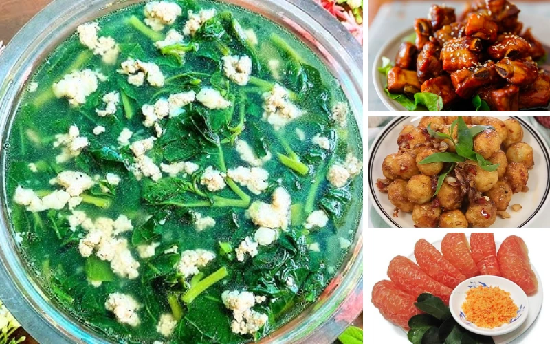 Gợi ý 10 mâm cơm miền Bắc chuẩn vị – dinh dưỡng, tiết kiệm thời gian