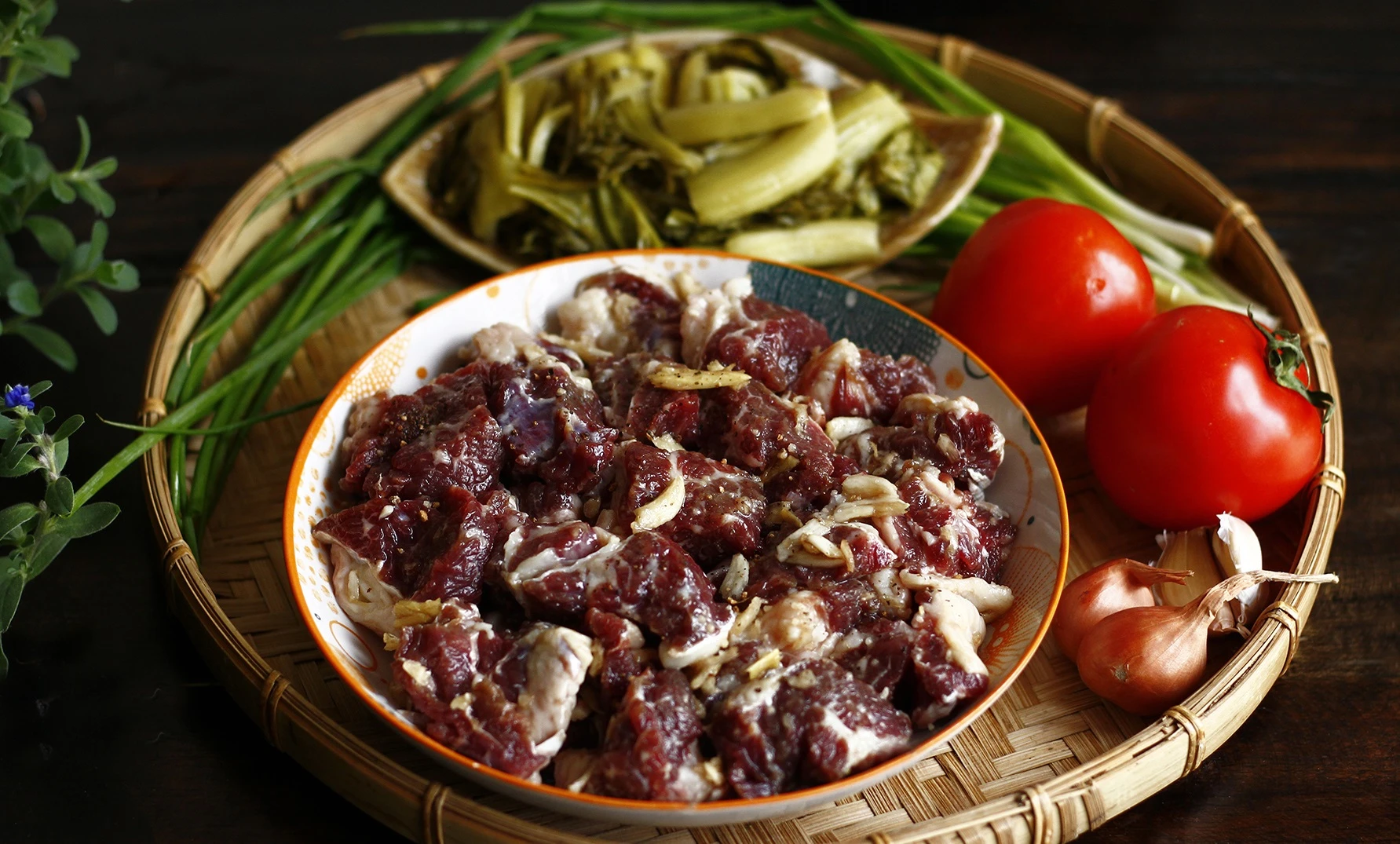 Thịt bò xào dưa