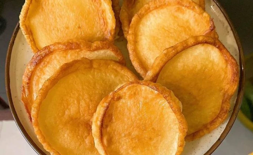 bánh chuối bánh bột mì