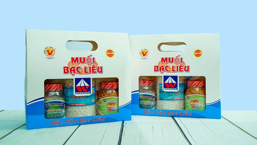 Muối Hạt Bạc Liêu Chuẩn OCOP Quốc Gia