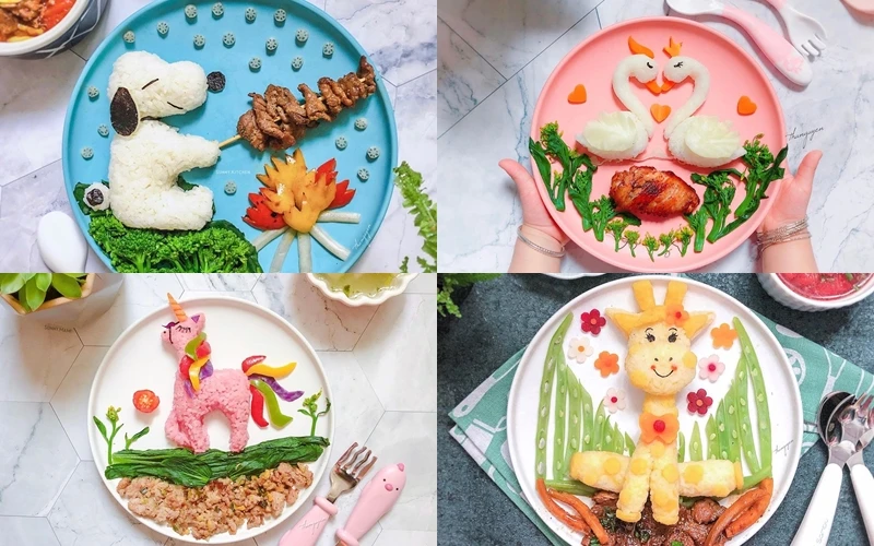 Mẹo trang trí cơm bento cho bé đẹp mắt