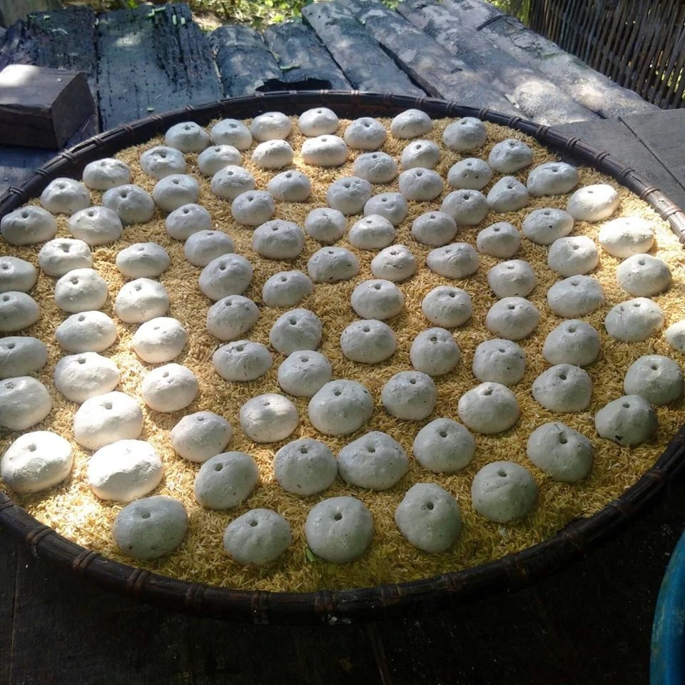 Quy trình sản xuất rượu ngô men lá Na Hang