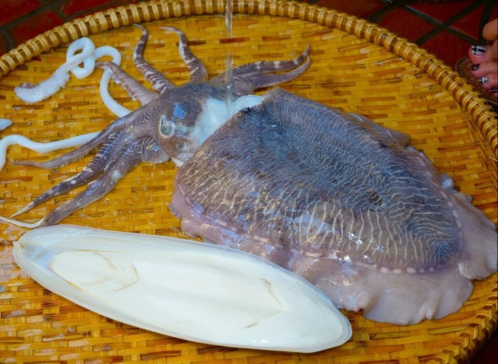 1. Nghệ thuật làm chả mực Hạ Long truyền thống