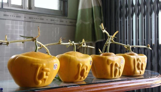 Dưa hấu thỏi vàng đem lại vận may