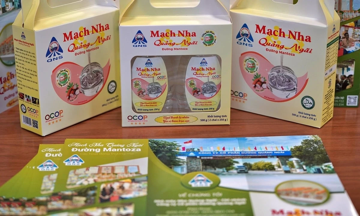 Giới thiệu về Mạch nha Quảng Ngãi đường Mantoza