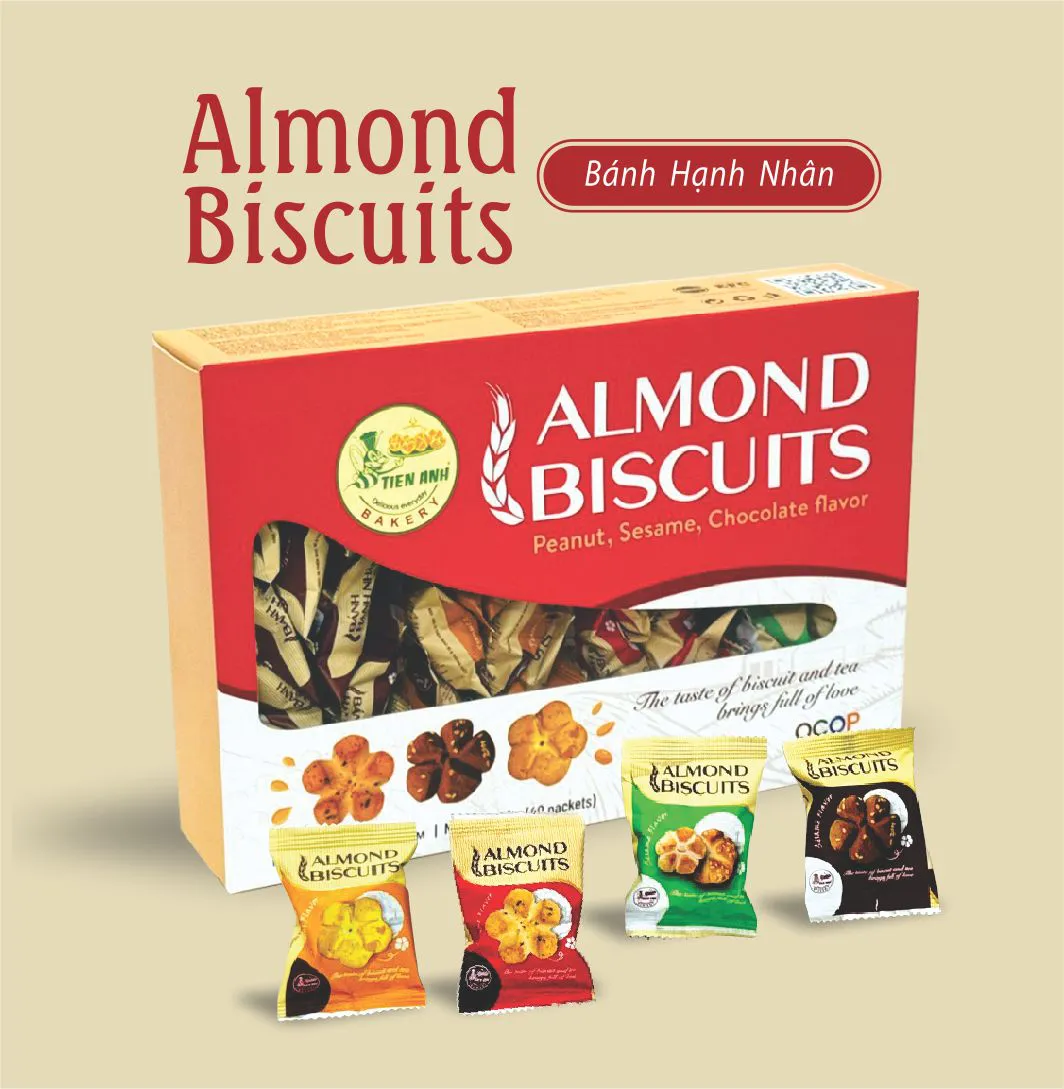 Bánh hạnh nhân Tiến Anh