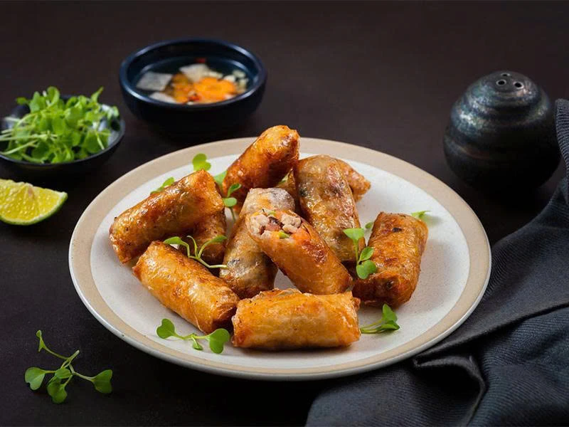 Nem rán trong mâm cúng rằm tháng 7