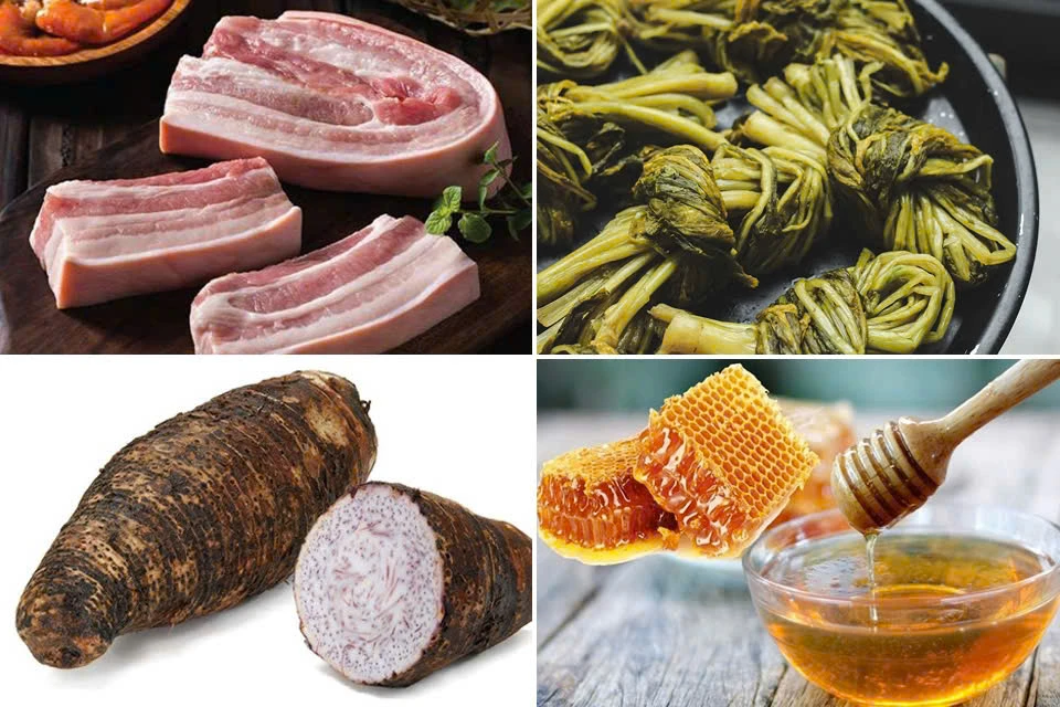 Nguyên liệu làm khâu nhục