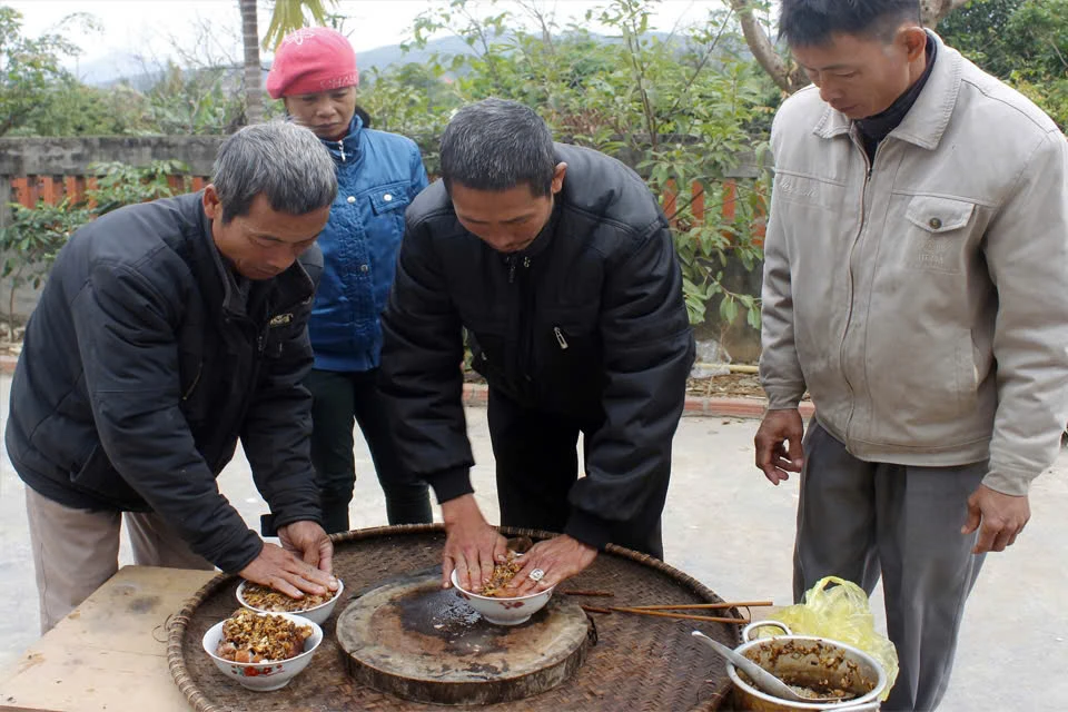 Cách chế biến khâu nhục